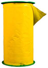 Bug-Scan Yellow Sticky Roll 4" x 410' – Double-Sided Insect Monitoring Tape