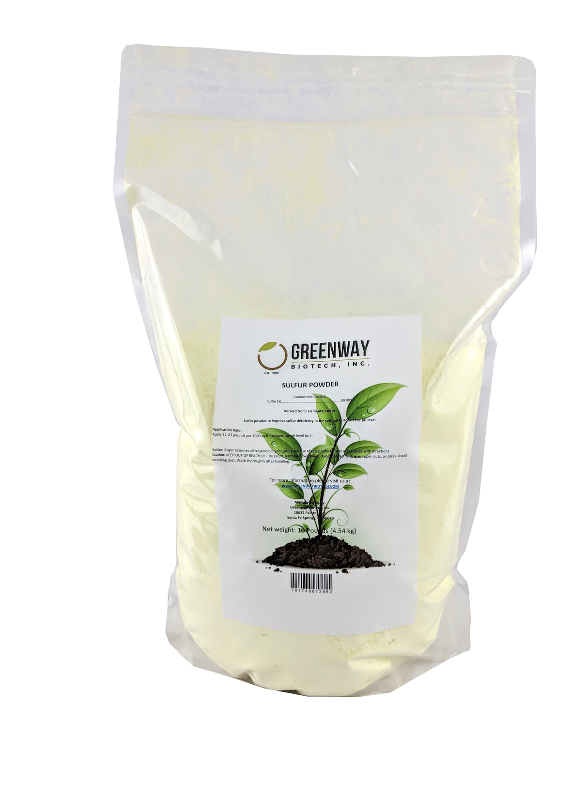 Organic Elemental Sulfur Powder