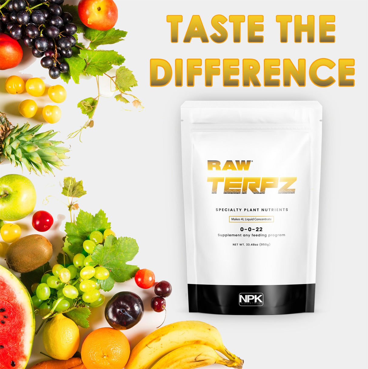RAW Terpz – Water-Soluble Potassium & Amino Acid Supplement