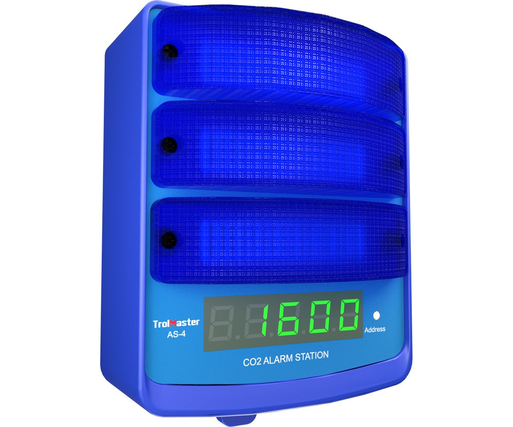 TrolMaster AS-4 CO2 Alarm Station (Blue Light)