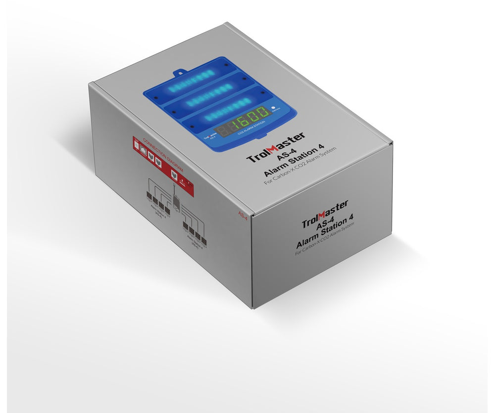TrolMaster AS-4 CO2 Alarm Station (Blue Light)