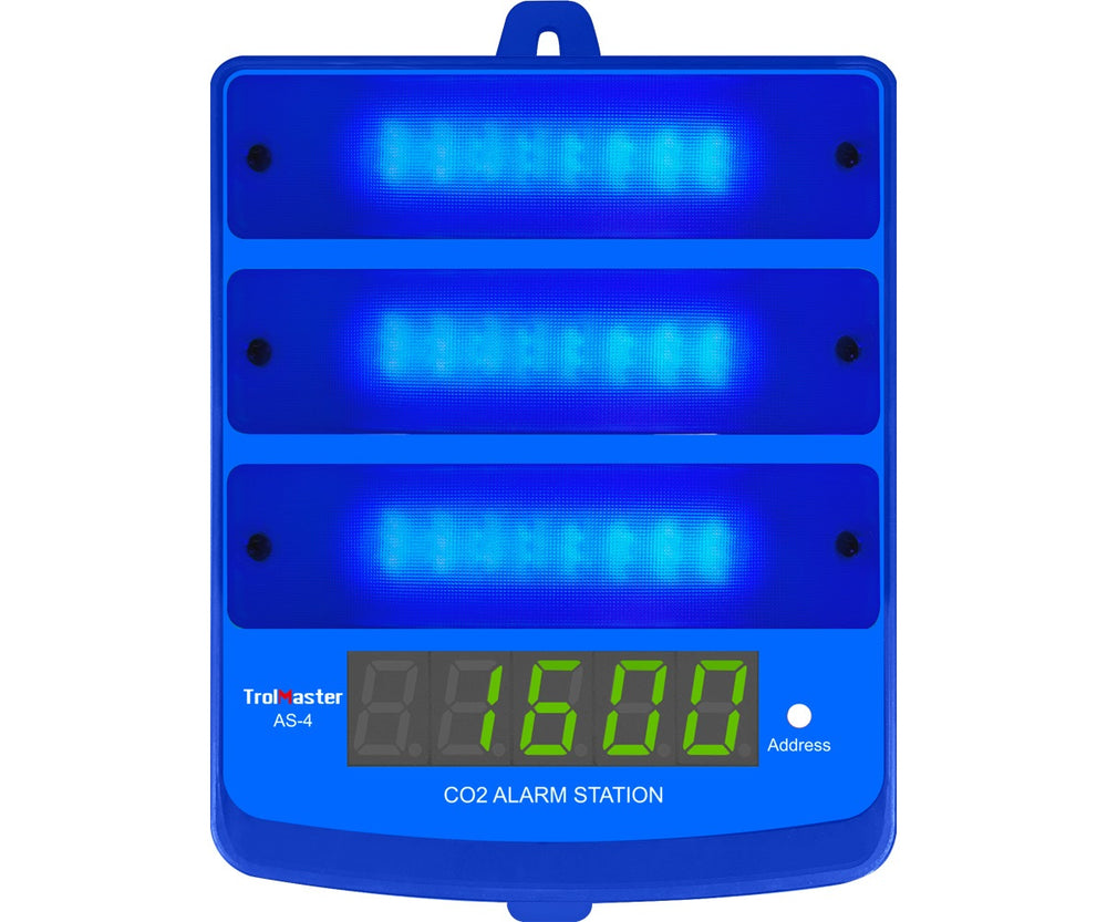 TrolMaster AS-4 CO2 Alarm Station (Blue Light)