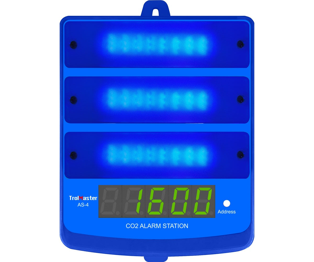 TrolMaster AS-4 CO2 Alarm Station (Blue Light)