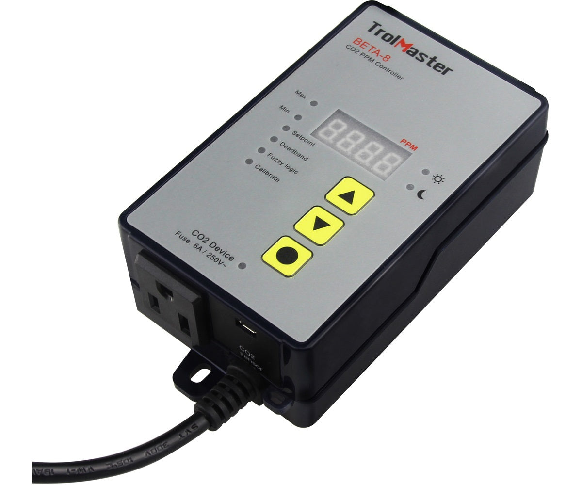 Trolmaster Beta-8 Digital CO2 PPM controller, for Regulator & Generator
