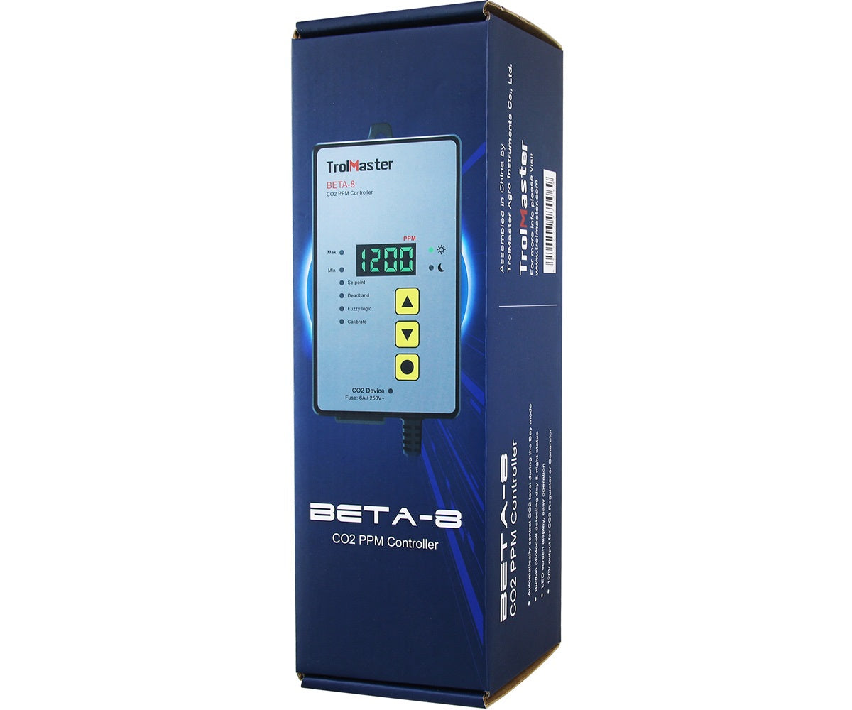 Trolmaster Beta-8 Digital CO2 PPM controller, for Regulator & Generator