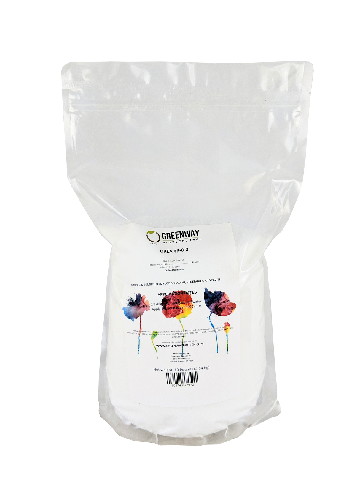Urea Fertilizer 46-0-0 – High Nitrogen Lawn & Crop Fertilizer