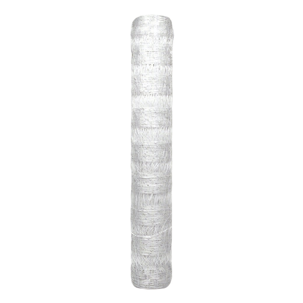 Roll of vineline plastic trellis on a white background