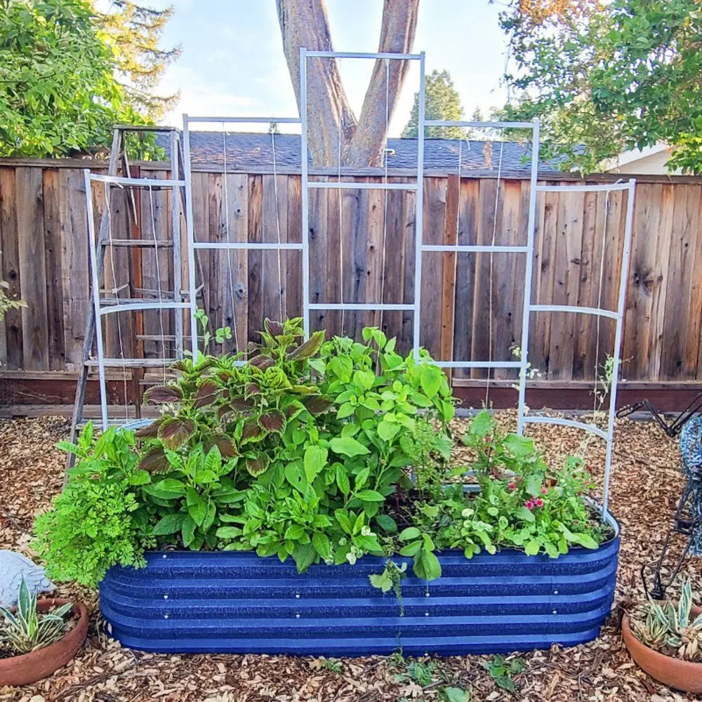 Wall Trellis (Zn-Al-Mg Steel) For 8 ft.L / 6.5 ft.L