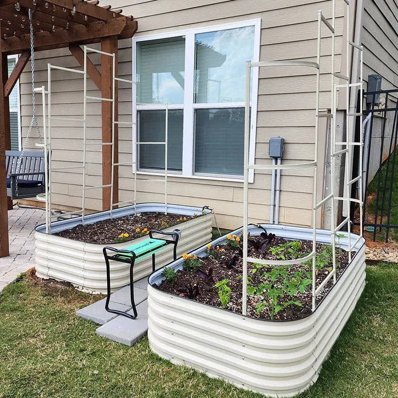 Wall Trellis (Zn-Al-Mg Steel) For 8 ft.L / 6.5 ft.L