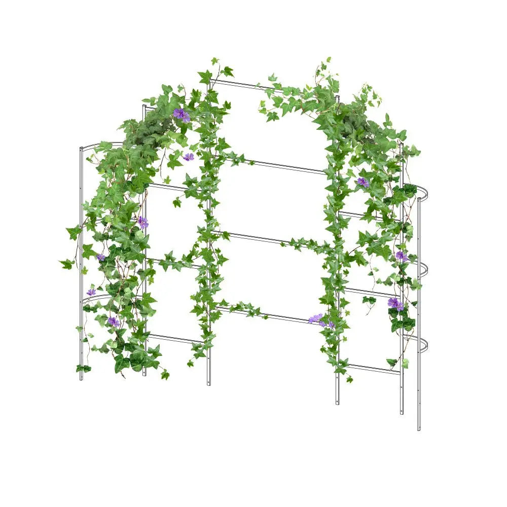 Wall Trellis (Zn-Al-Mg Steel) For 8 ft.L / 6.5 ft.L