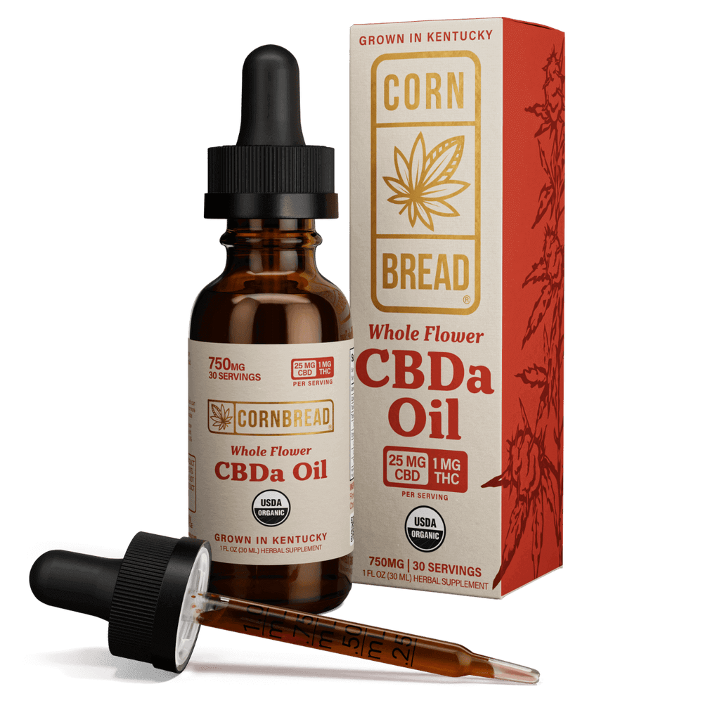 Cornbread Hemp® Whole Flower USDA Organic CBDa Oil