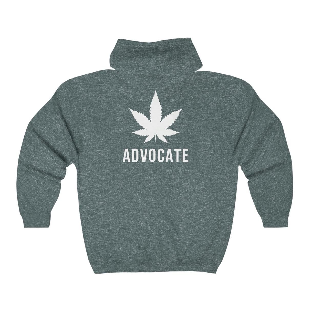 Cannabis Advocate Weed Zip Up Hoodies