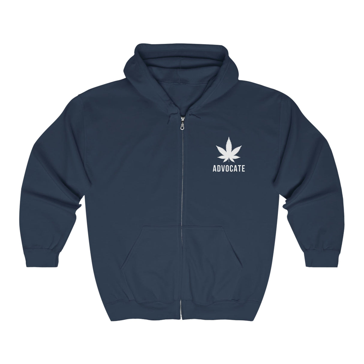 Cannabis Advocate Weed Zip Up Hoodies