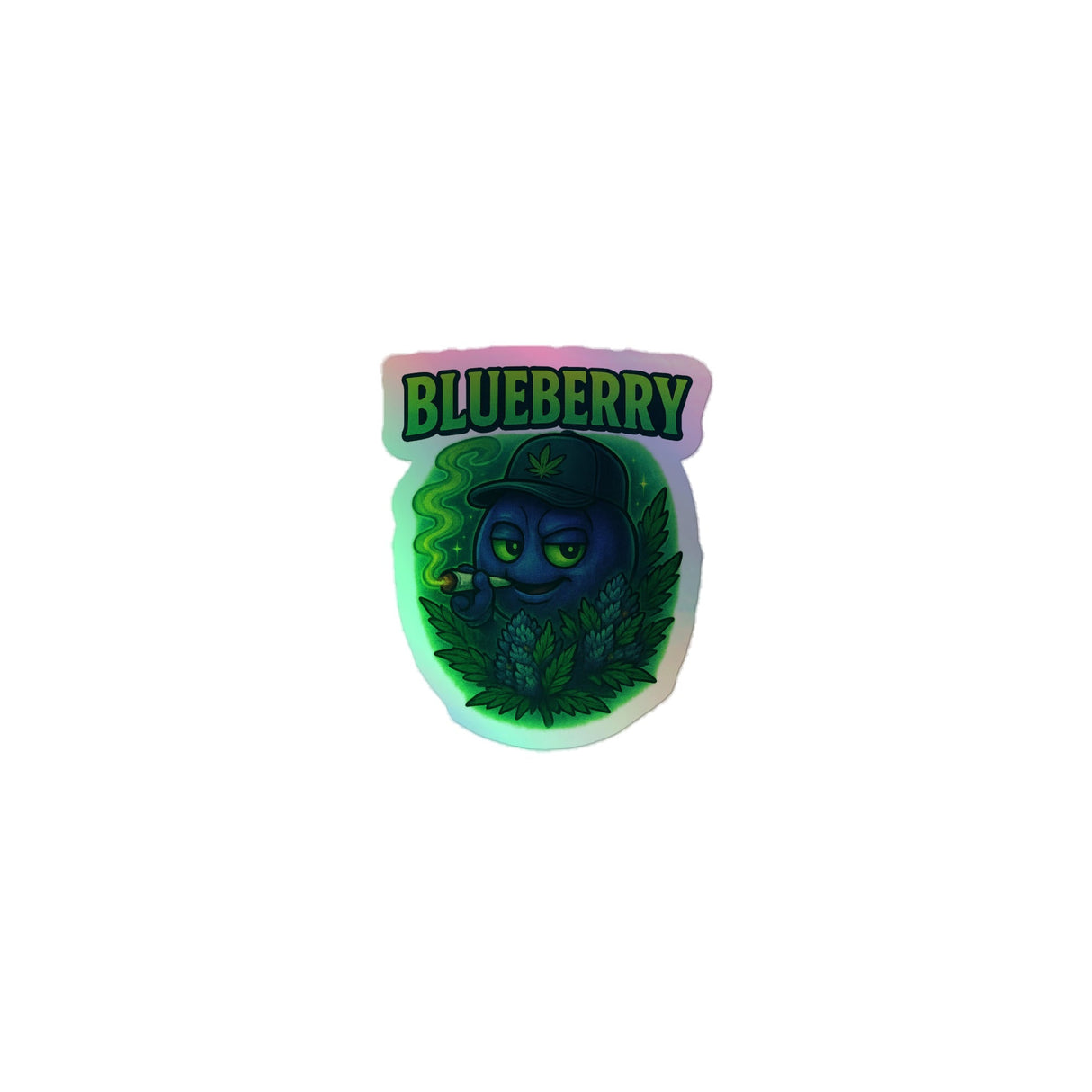 BlueBerry Holographic stickers