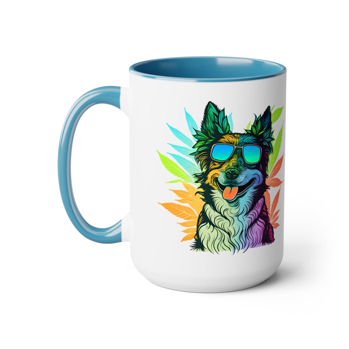 Cannabis Border Collie Mug