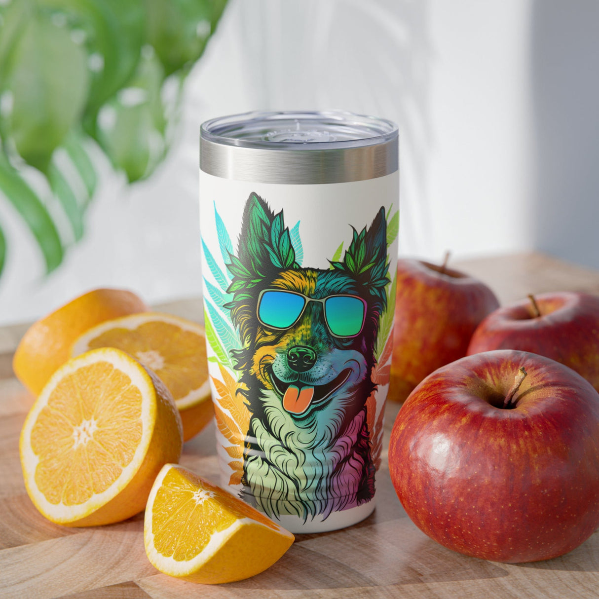 Cannabis Border Collie Tumbler