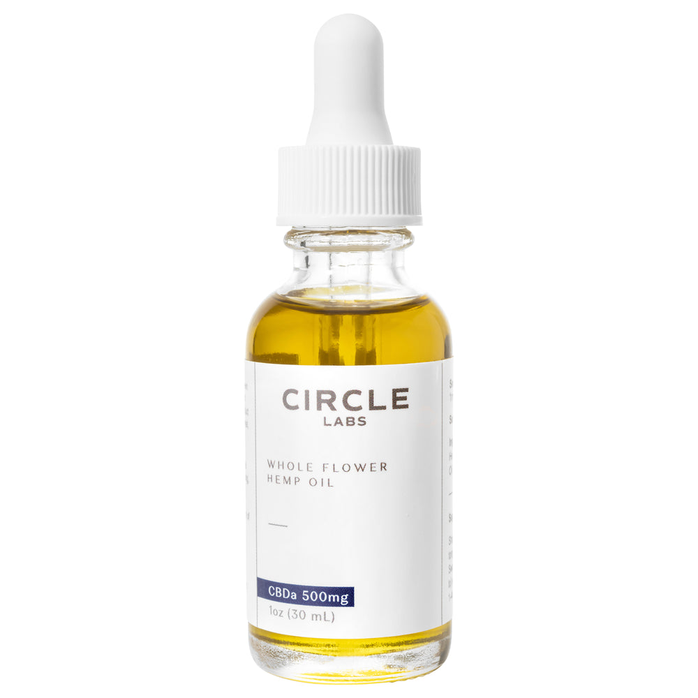 Circle Labs CBDa Whole Flower Hemp Oil (Original Strength)