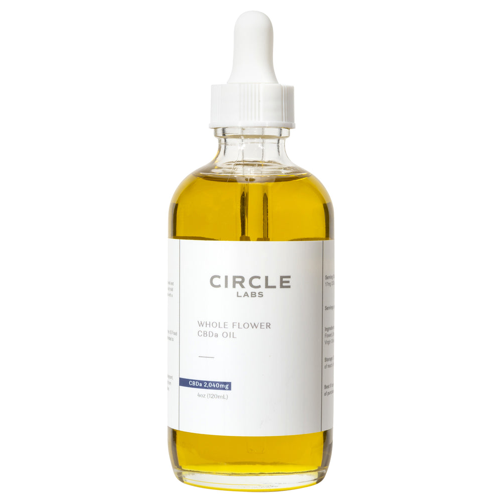 Circle Labs CBDa Whole Flower Hemp Oil (Original Strength)