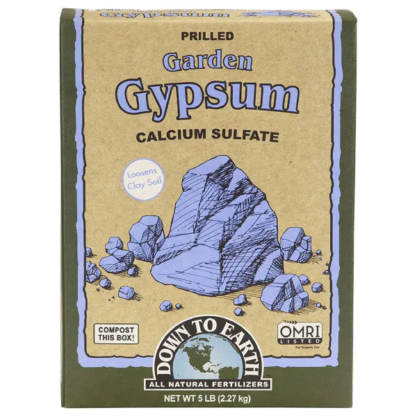 Down to Earth Garden Gypsum, 5 Lb