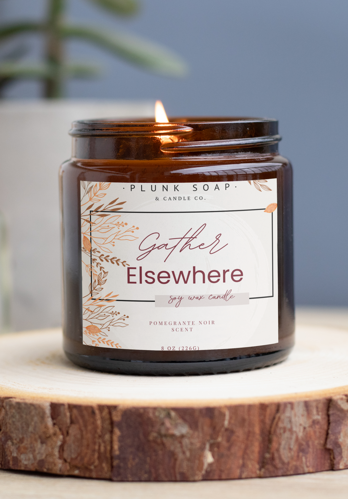 Gather Elsewhere Funny Scented Soy Candle