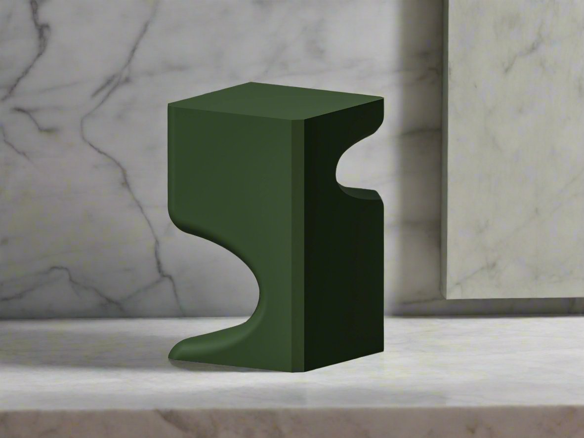 Unique Indoor Brutalist Plant Stand – Modern 3D Printed Eco-Friendly Design
