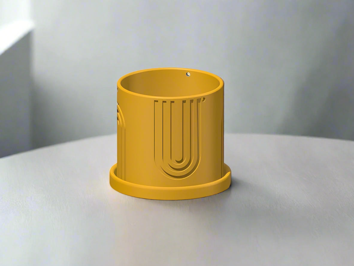 Modern 3D Printed Hanging Planter