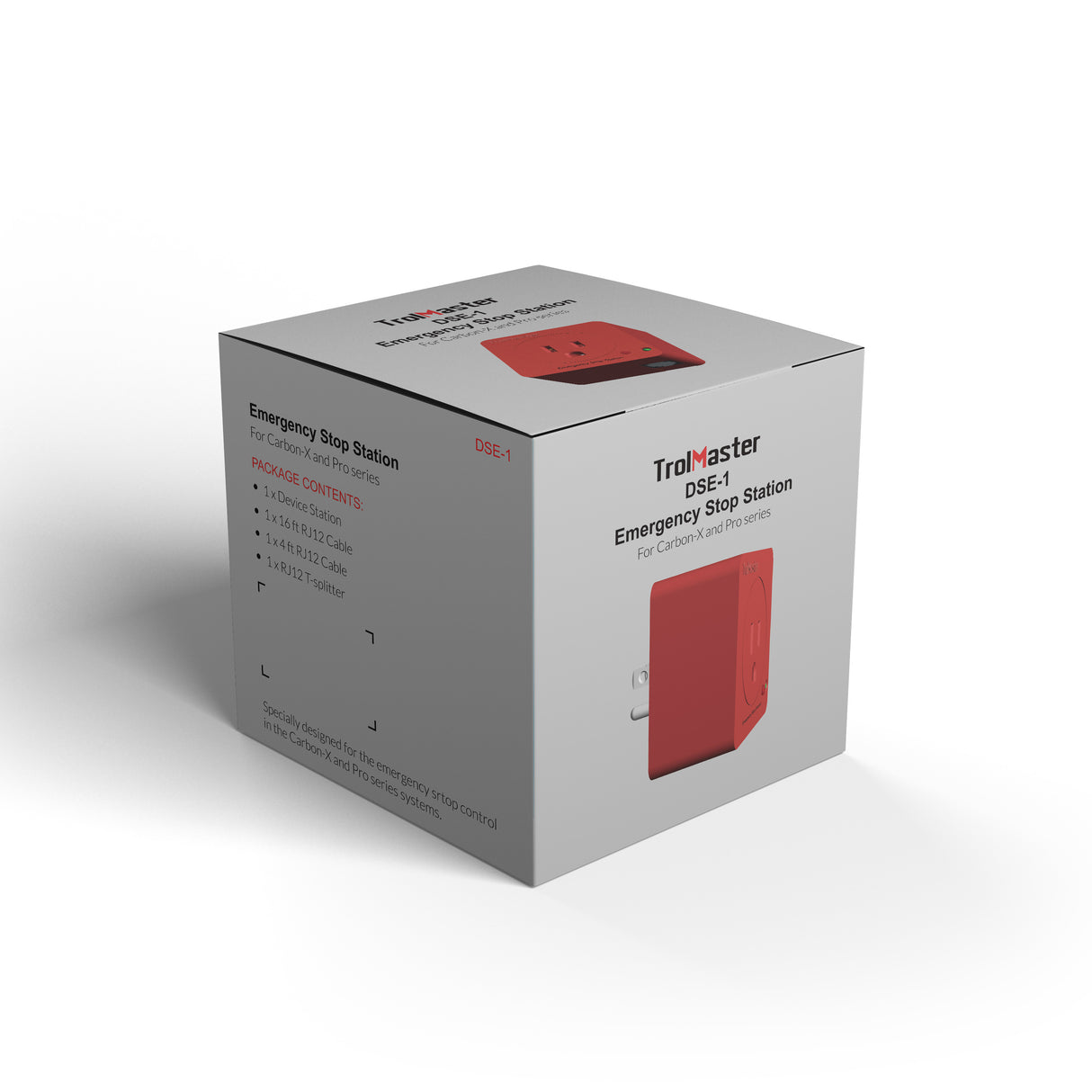 TrolMaster DSE-1 CO2 Emergency Stop Station with Cable Set