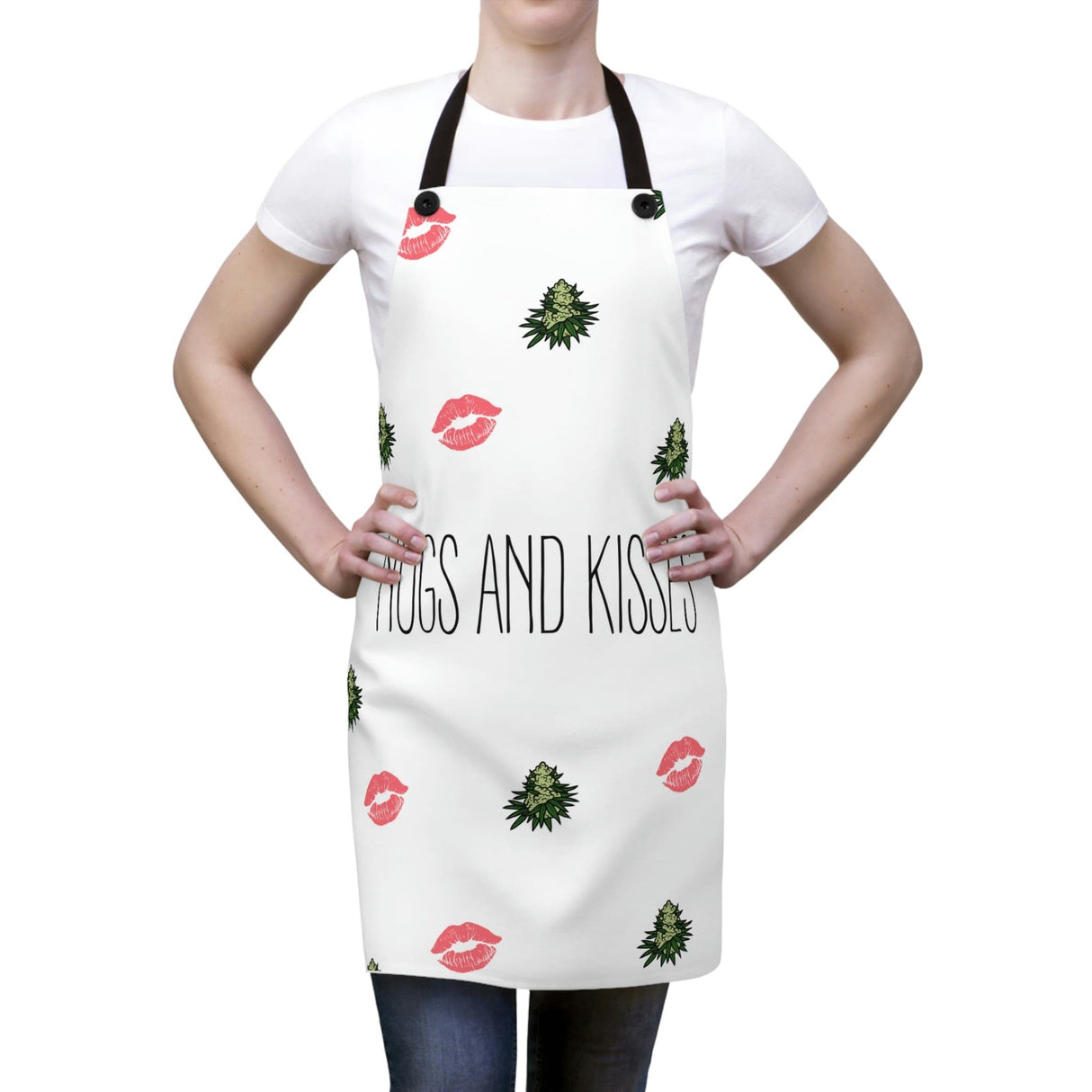 Cannabis Nugs and Kisses Chef's Apron
