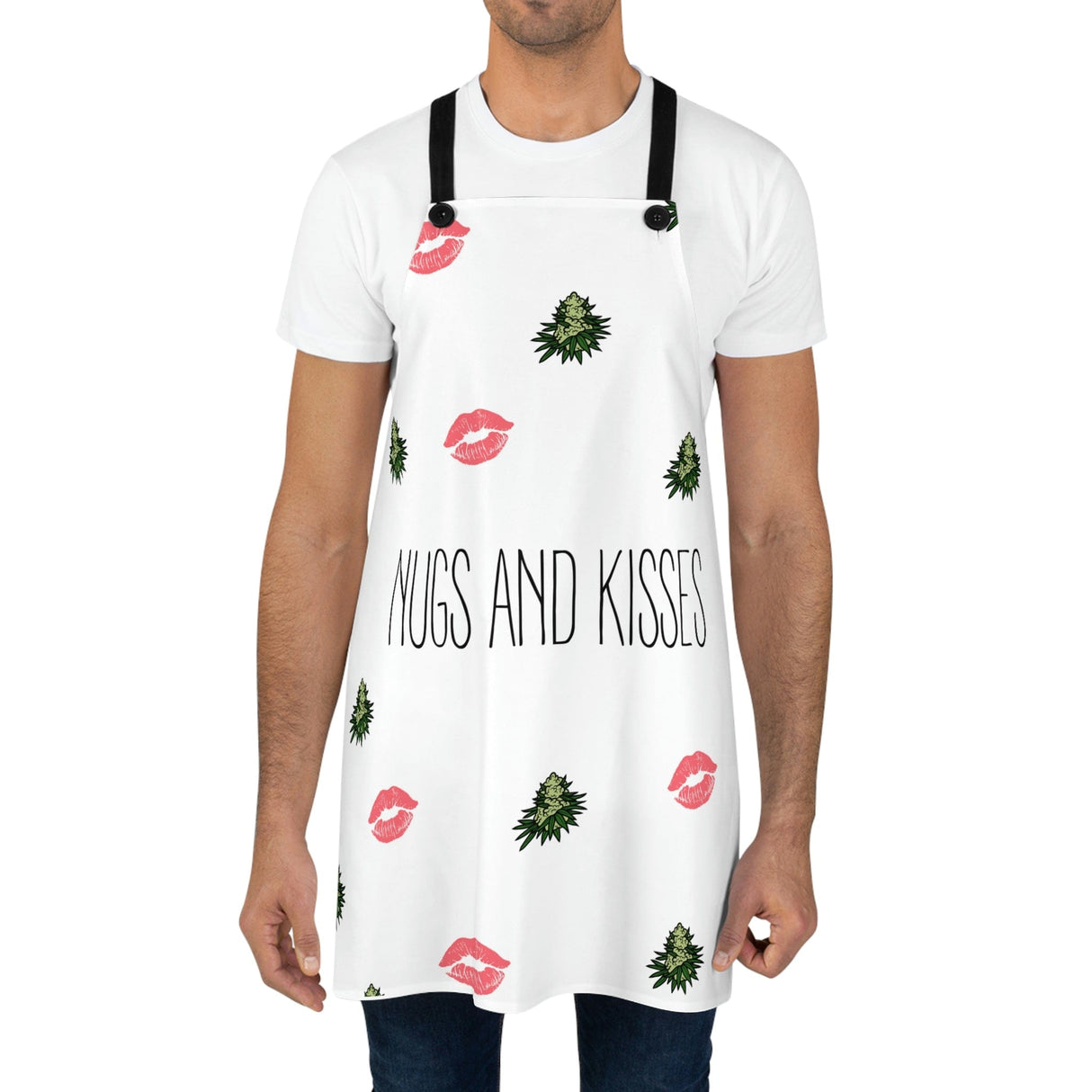 Cannabis Nugs and Kisses Chef's Apron
