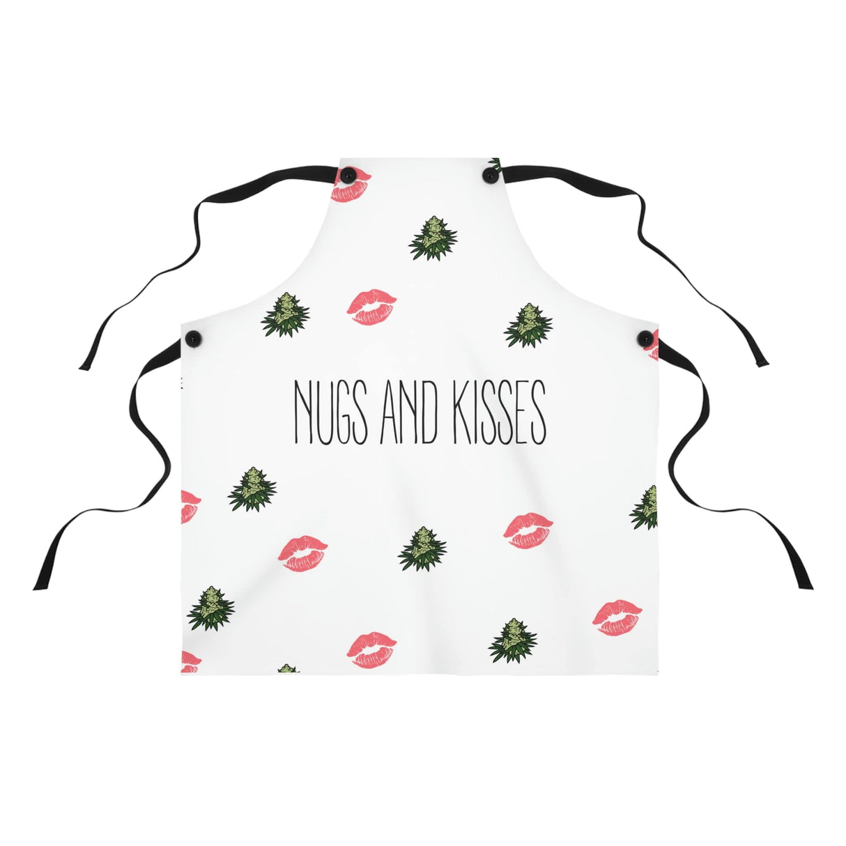 Cannabis Nugs and Kisses Chef's Apron