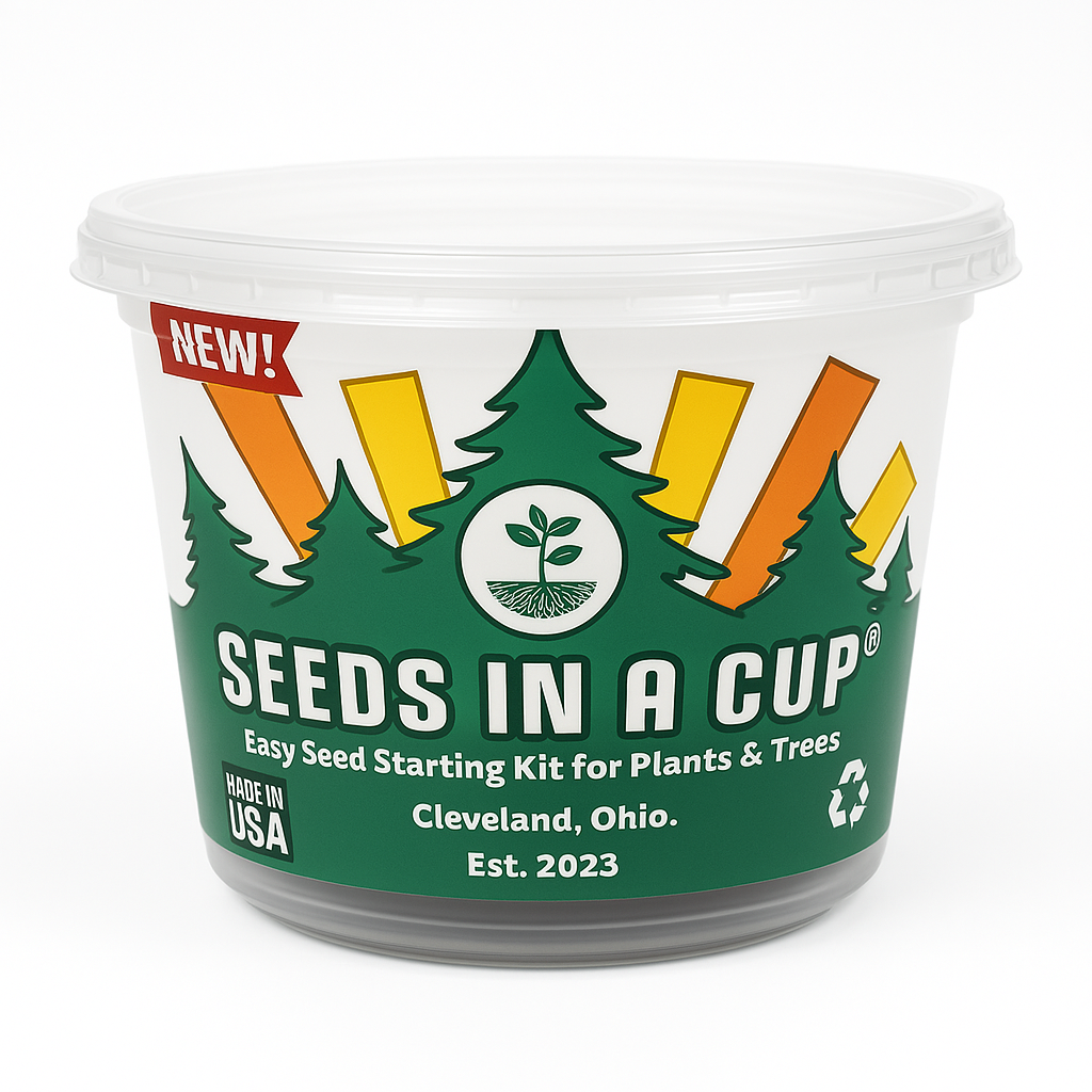 Garden in A Box by Seeds In A Cup® - Choose 10 Vegetable & Herb Kits 50 plus Plant Options To Choose From.