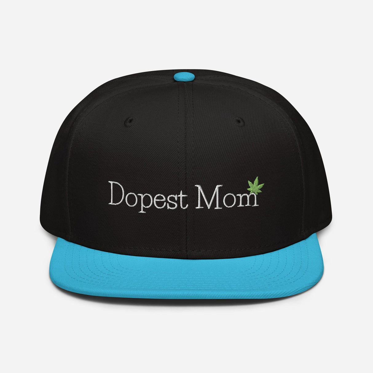 Dopest Mom Cannabis Snapback Hat