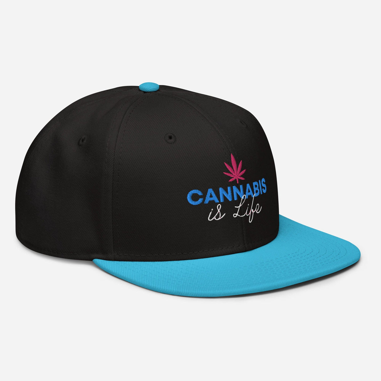 Cannabis is Life Snapback Hat