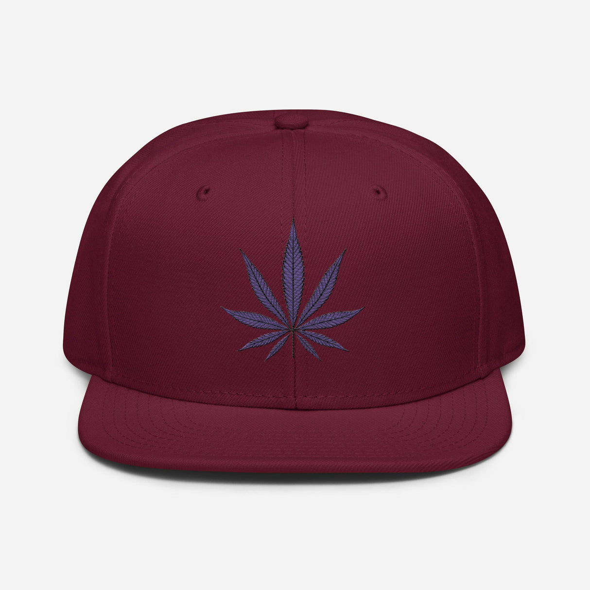 Purple Haze Marijuana Snapback Hat