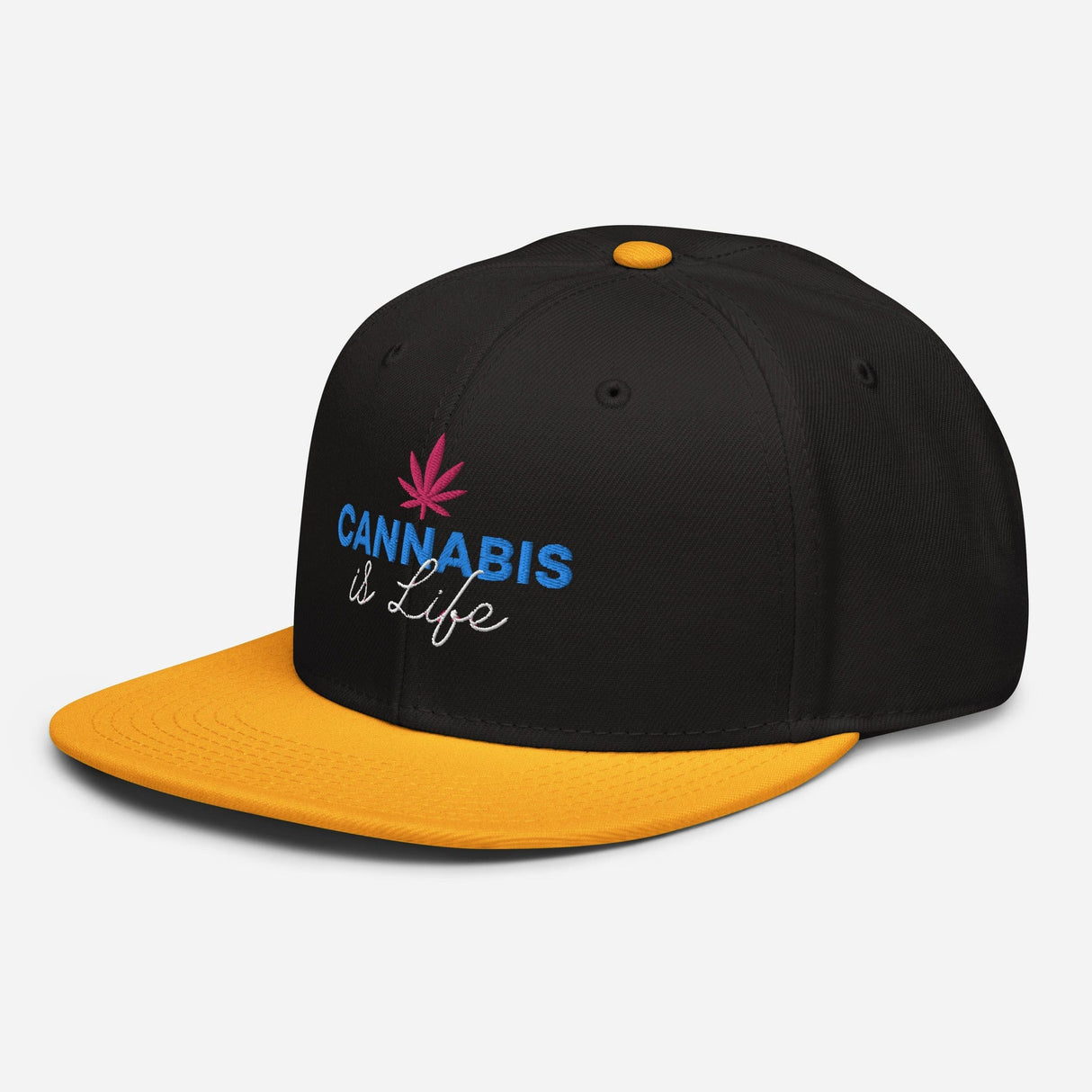 Cannabis is Life Snapback Hat