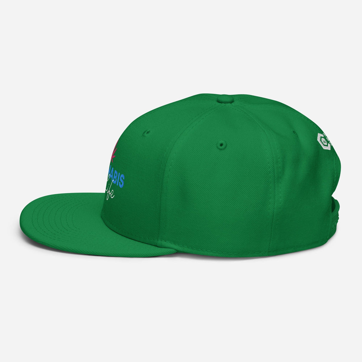 Cannabis is Life Snapback Hat