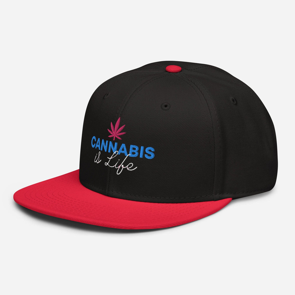 Cannabis is Life Snapback Hat