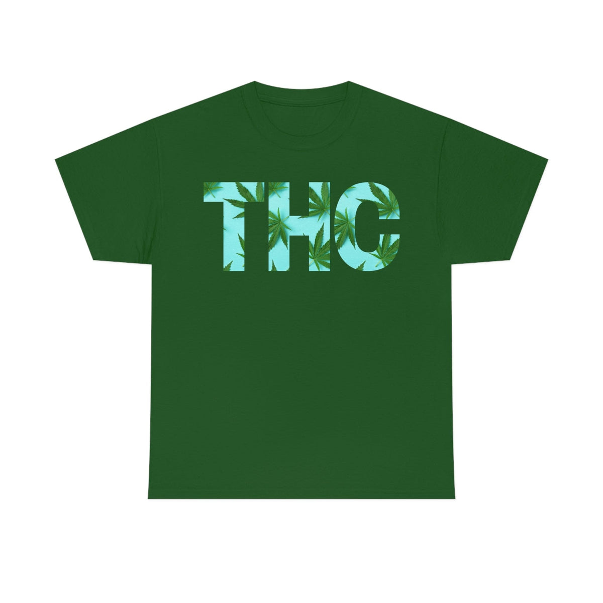 Turquoise THC Tee
