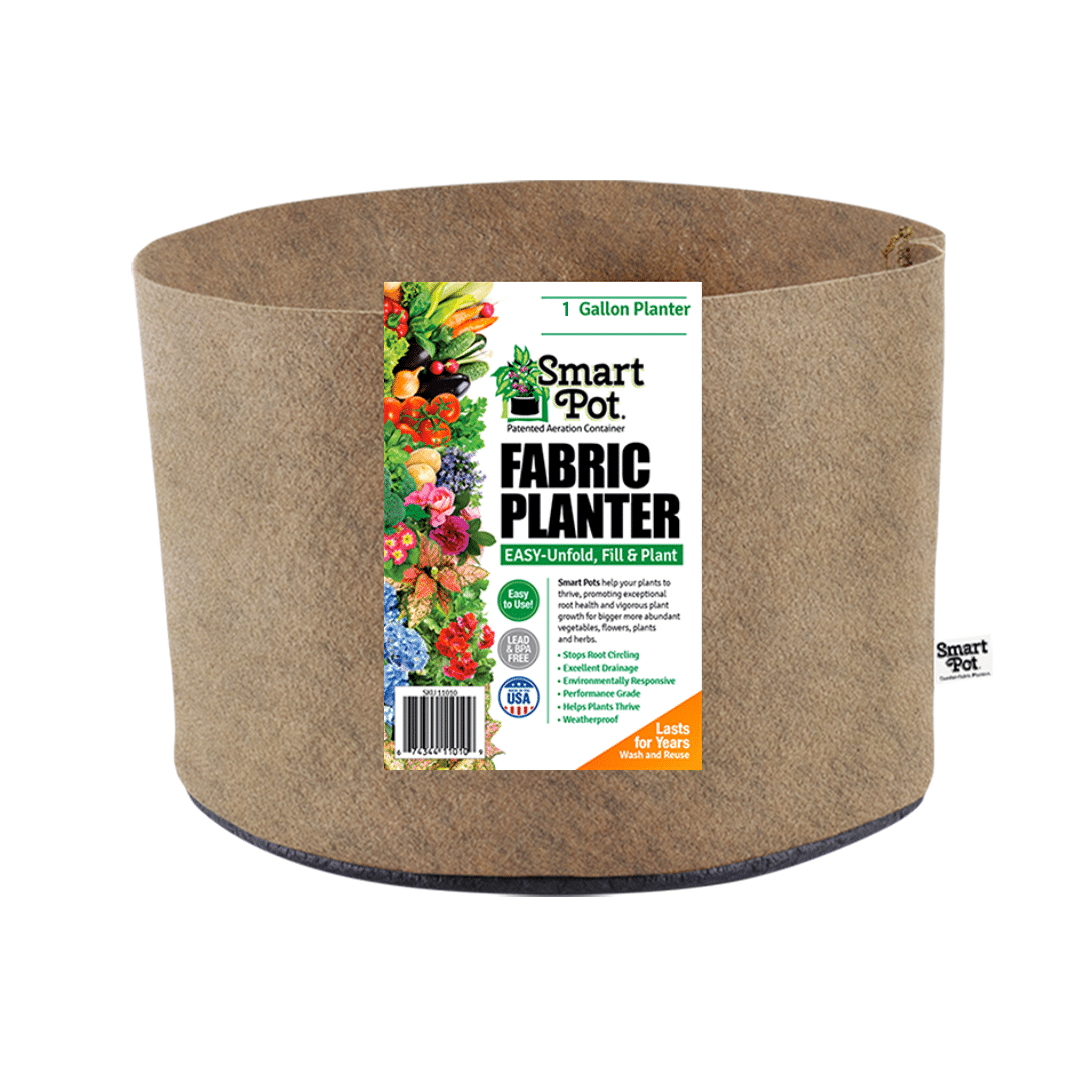 Smart Pot Fabric Planter – Original USA-Made Breathable Grow Container