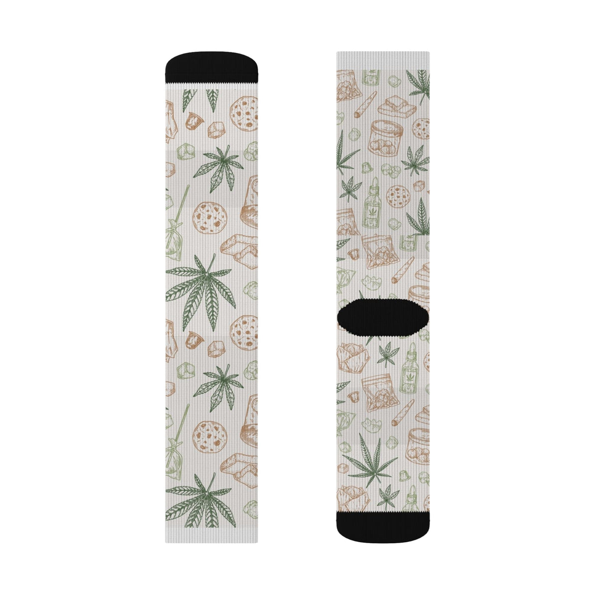 Retro Weed Socks