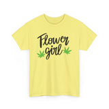 Flower Girl Marijuana Leaf T-Shirt