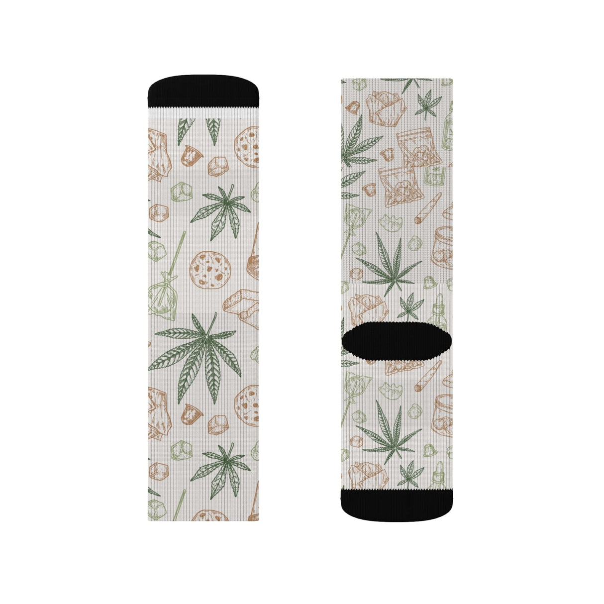 Retro Weed Socks