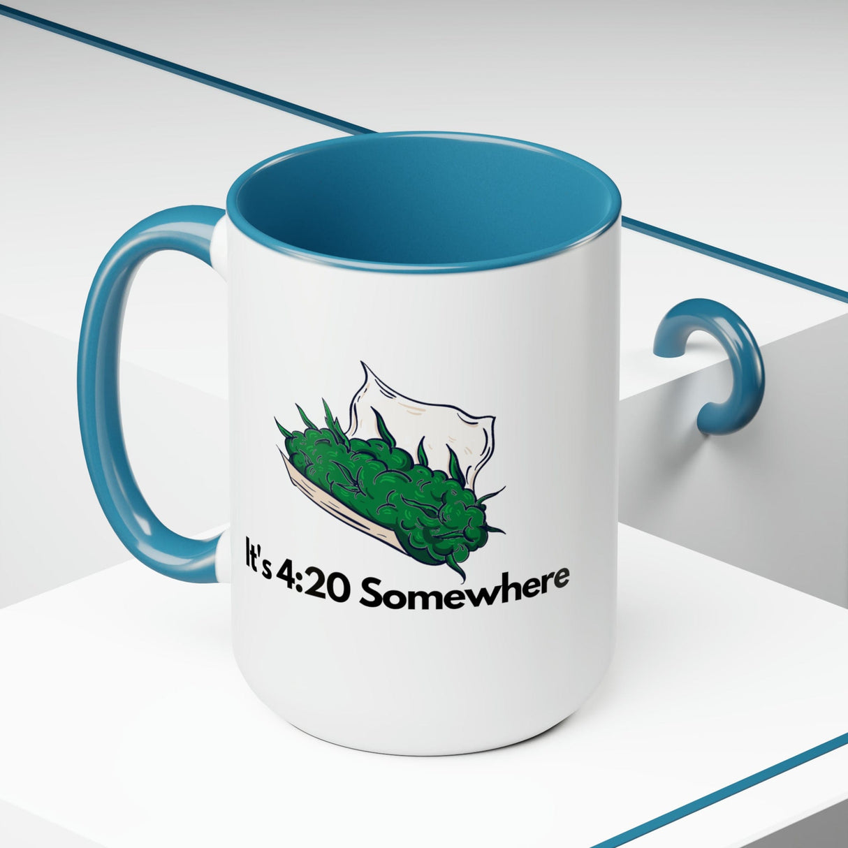 It's 420 Somewhere 15oz Coffee Mug