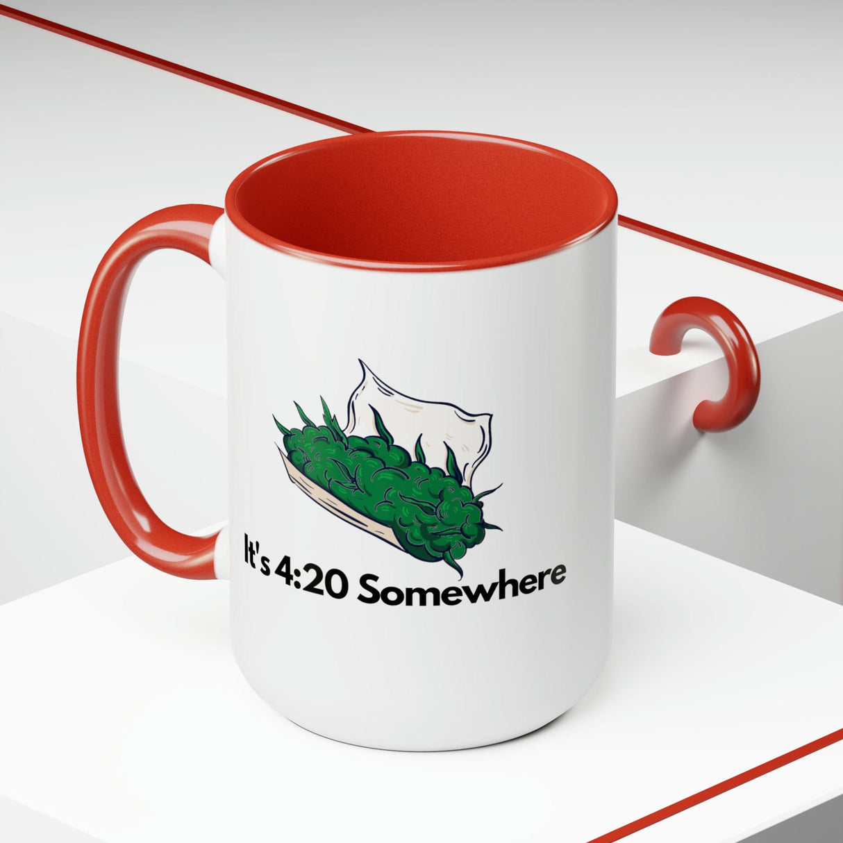 It's 420 Somewhere 15oz Coffee Mug