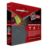 ArmorVac 11”x24” Precut Vacuum Seal Bags - All Black