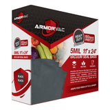 ArmorVac 11”x24” Precut Vacuum Seal Bags - All Black