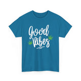 Good Vibes Marijuana Leaf T-Shirt