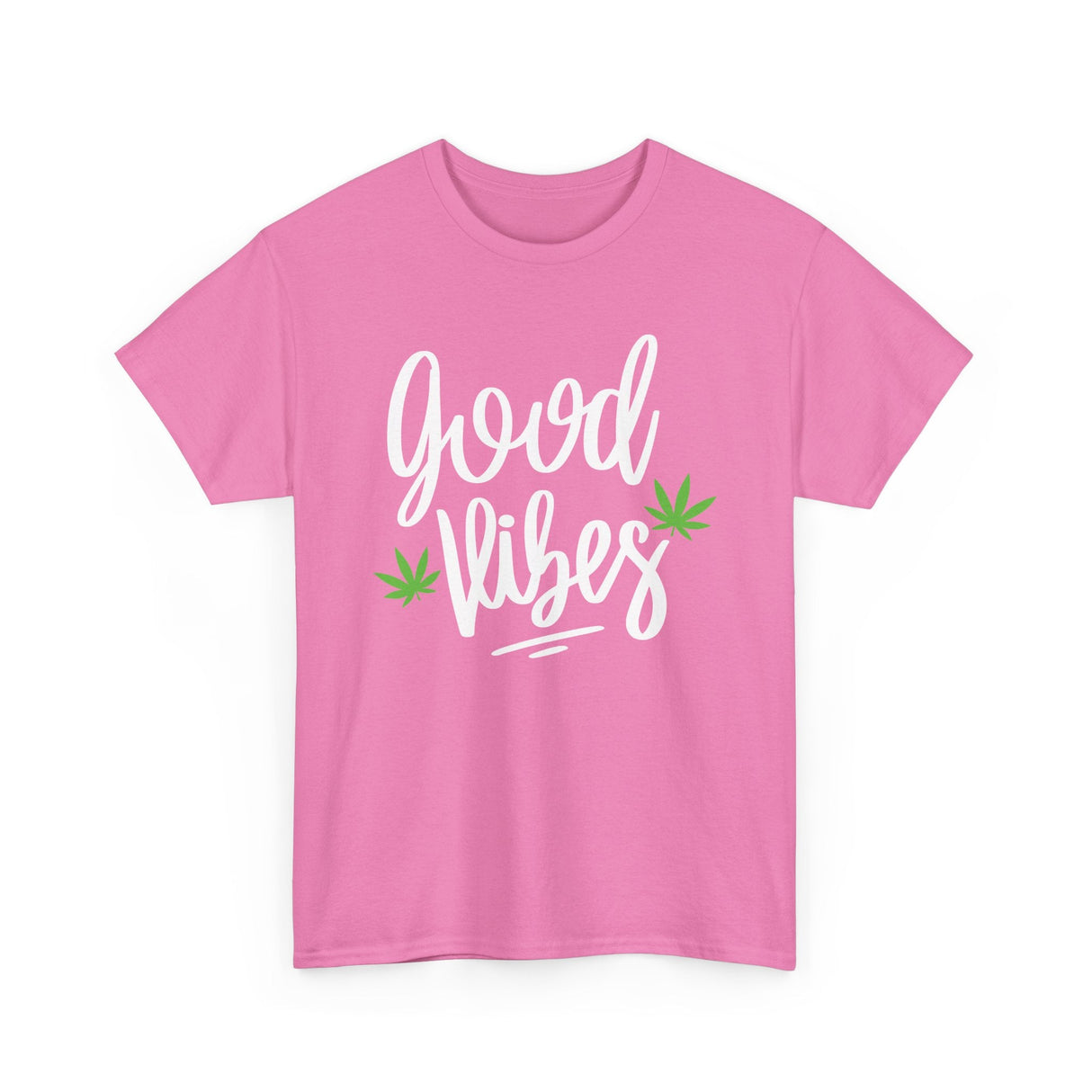 Good Vibes Marijuana Leaf T-Shirt
