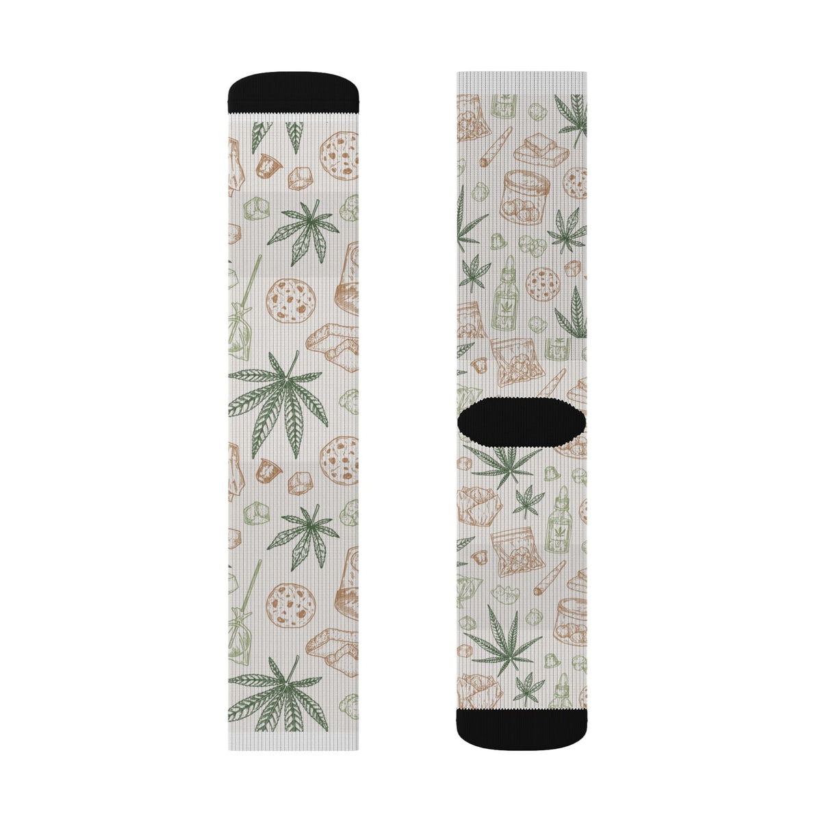 Retro Weed Socks