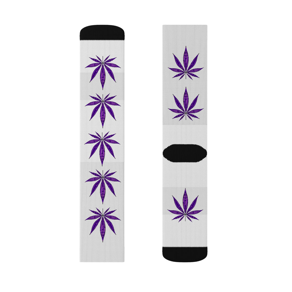 Purple Haze Weed Socks